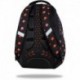 Plecak szkolny dżins w gwiazdy CoolPack DENIM ORANGE STARS DART CP 17”