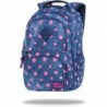 Dziewczęcy plecak w rożowe gwiazdki CoolPack DENIM PINK STARS do szkoły DART CP 17”