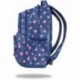Dżinsowy plecak szkolny w gwiazdy CoolPack DENIM PINK STARS damski DART CP 17”