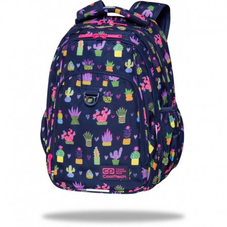 Plecak dziewczęcy szkolny z kaktusami CoolPack CACTUS STRIKE L CP 17"