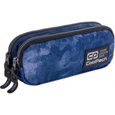 Piórnik młodzieżowy saszetka CoolPack CP CLIO FOGGY BLUE niebieska mgła - Cool-pack.pl