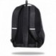 Czarny plecak CoolPack SNOW BLACK duży młodzieżowy SOUL CP 18” - Cool-pack.pl