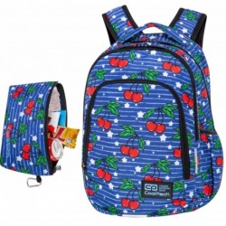 Plecak szkolny klasa 1-3 CoolPack CHERRIES wiśnie PRIME CP 16”