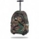 Plecak szkolny dla chłopca na kółkach CoolPack zielony brązowy moro 27L