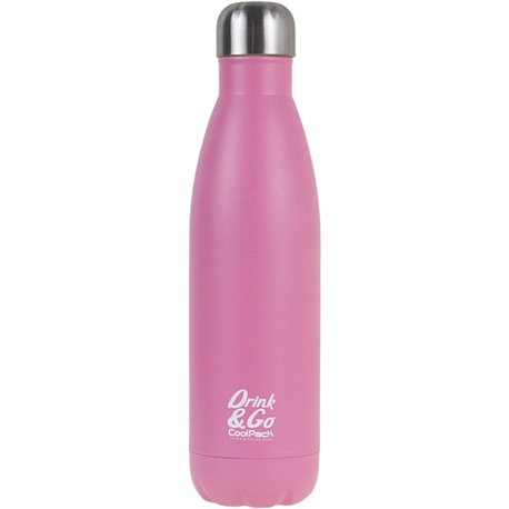 Bidon termiczny termos 500ml CoolPack na napoje Drink&Go pastelowy róż - Cool-pack.pl