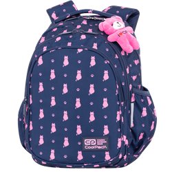 Plecak do pierwszej klasy kotki CoolPack NAVY KITTY szkolny JERRY CP 15"