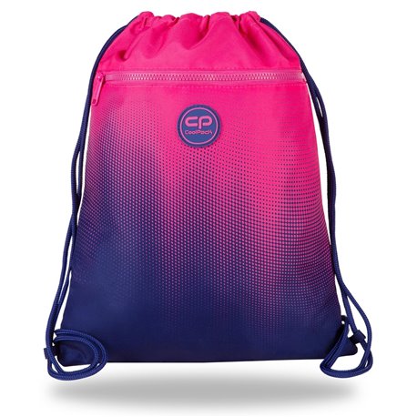 Worek na buty OMBRE GRADIENT FRAPE CoolPack CP różowo-fioletowy VERT - Cool-pack.pl