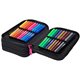 Piórnik trzykomorowy z grafitti GIRL POWER CoolPack CP dla dziewczynki JUMPER 3 z wyposażeniem - Cool-pack.pl