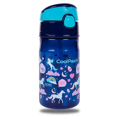 Bidon dla dziecka 300ml CoolPack HAPPY UNICORN jednorożce HANDY - Cool-pack.pl