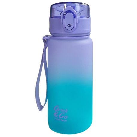 Bidon na wodę CoolPack Brisk MINI 400ml Gradient Blueberry BPA free ombre TURKUS - Cool-pack.pl