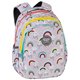 Plecak dla dziewczynki TĘCZA RAINBOW TIME CoolPack do 1 klasy JERRY CP 15'' - Cool-pack.pl