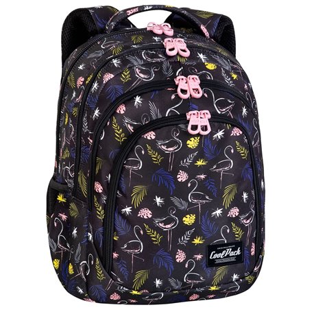 Plecak szkolny flamingi CoolPack ARUBA czarny młodzieżowy DRAFTER CP 17" - Cool-pack.pl