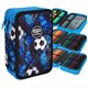 Piórnik Coolpack CP trzykomorowy JUMPER 3 SOCCER z wyposażeniem - Cool-pack.pl