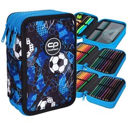 Piórnik Coolpack CP trzykomorowy JUMPER 3 SOCCER z wyposażeniem