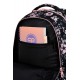 Plecak szkolny CoolPack dziewczęcy czarny z kwiatami Violet Dream 28L