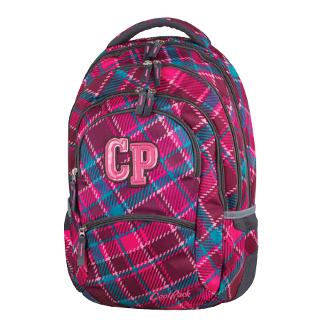 COLLEGE Plecak szkolny CRANBERRY CHECK 27 L (630) CoolPack CP - Cool-pack.pl
